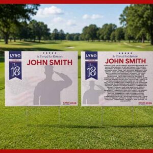 The 18 Golf Tournament - Dedicate a Hole